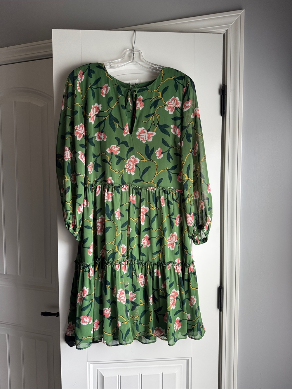Green Floral Ann Taylor Factory Dress